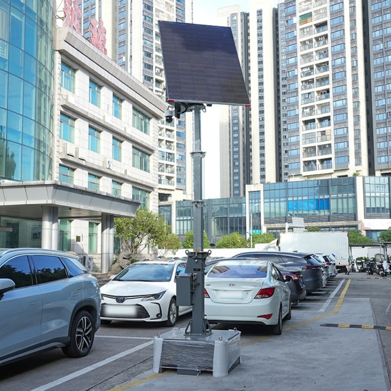 Menara CCTV Luar Grid Highway Guardian 6