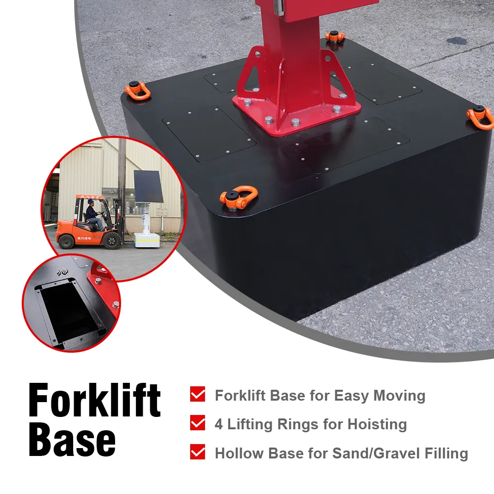 Mobile Lighting Tower - for Telecom - BIGLUX 8