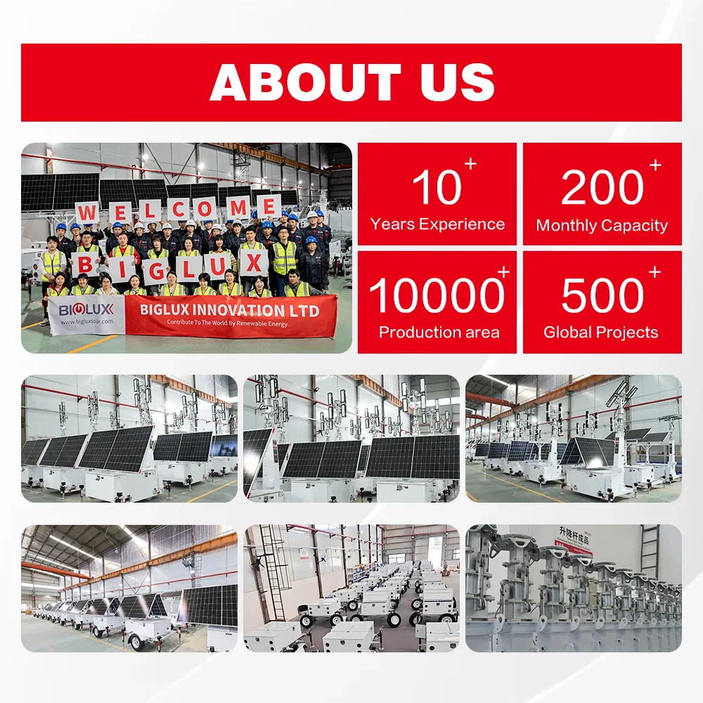 Hot Sale Portable Surveillance Camera Tower for Emergency 8