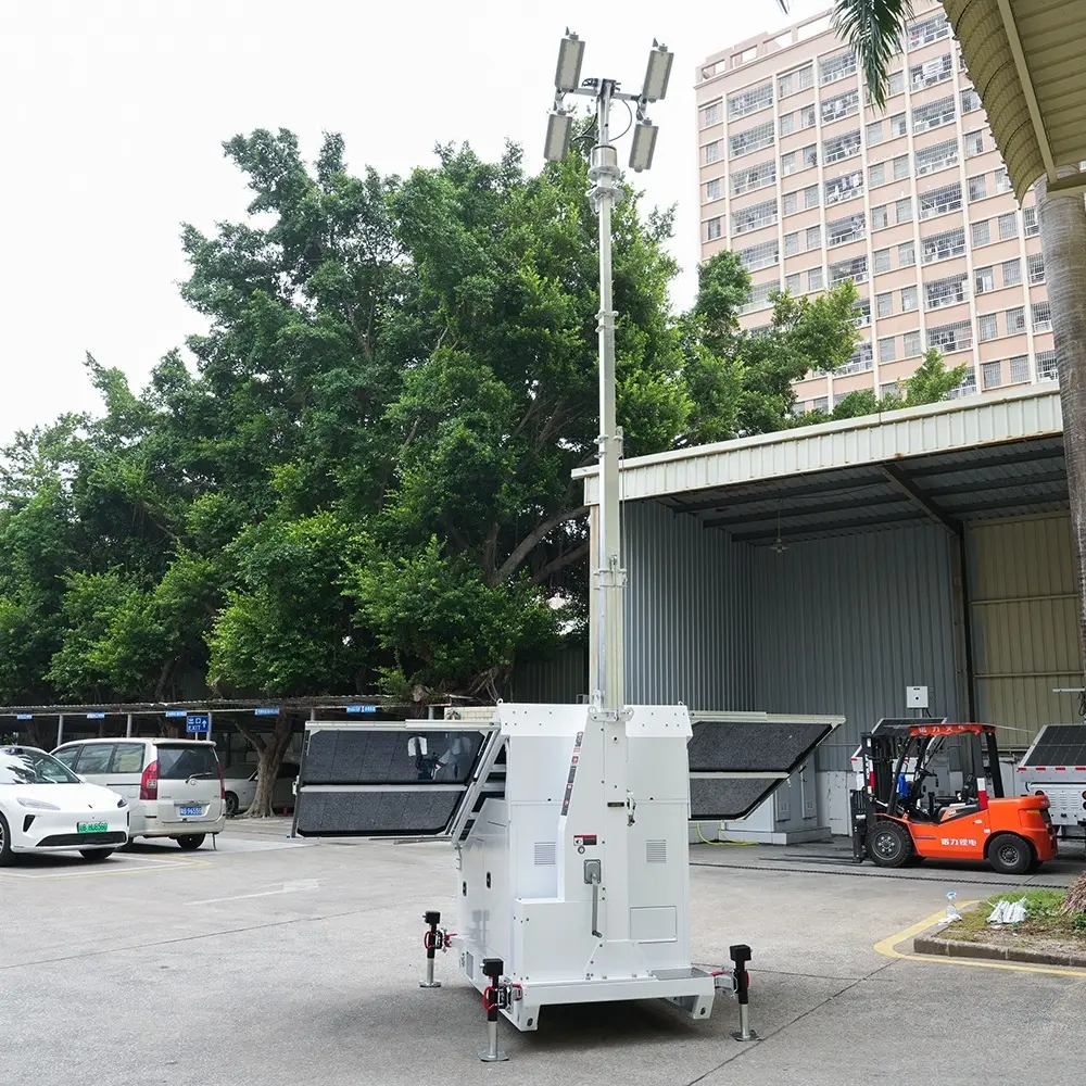 Safe to Use Portable Light Tower Manufacturers Manufacturing for Emergency 5