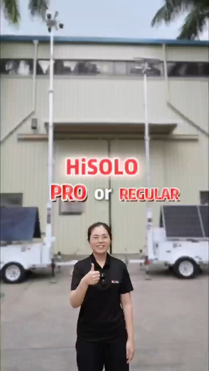 Menara CCTV Mudah Alih HiSOLO dengan Starlink 1
