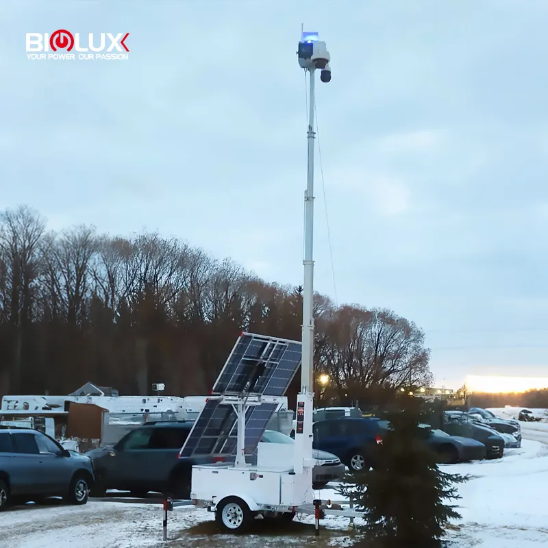 Factory Price Mobile Security Camera Tower Company 5