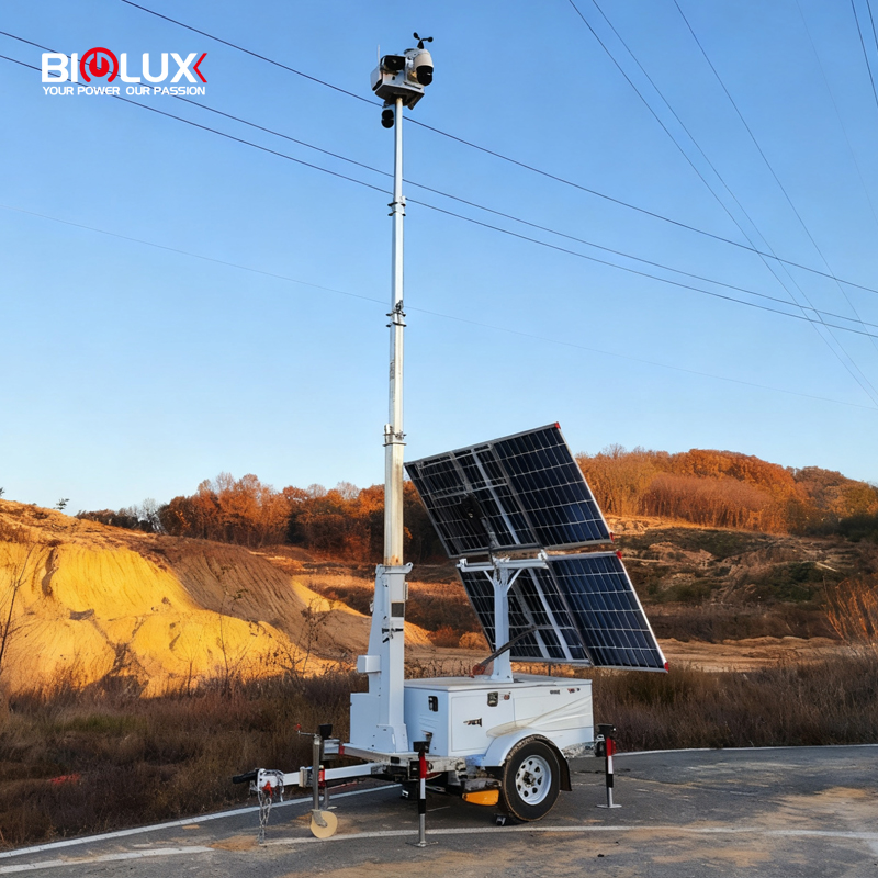 Tapak Pembinaan Treler CCTV Starlink Mobile Power 3
