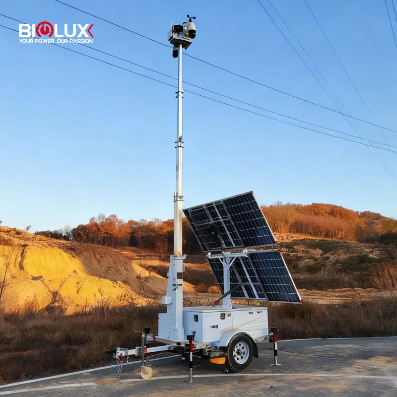 Rapid Deployment Cctv Tower for Sale - for Military Base - BIGLUX 2