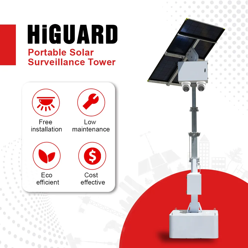 Good Selling Solar Cctv Tower Company 8