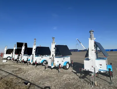 Mobile Cctv Tower Directly Sale for Construction Site 6