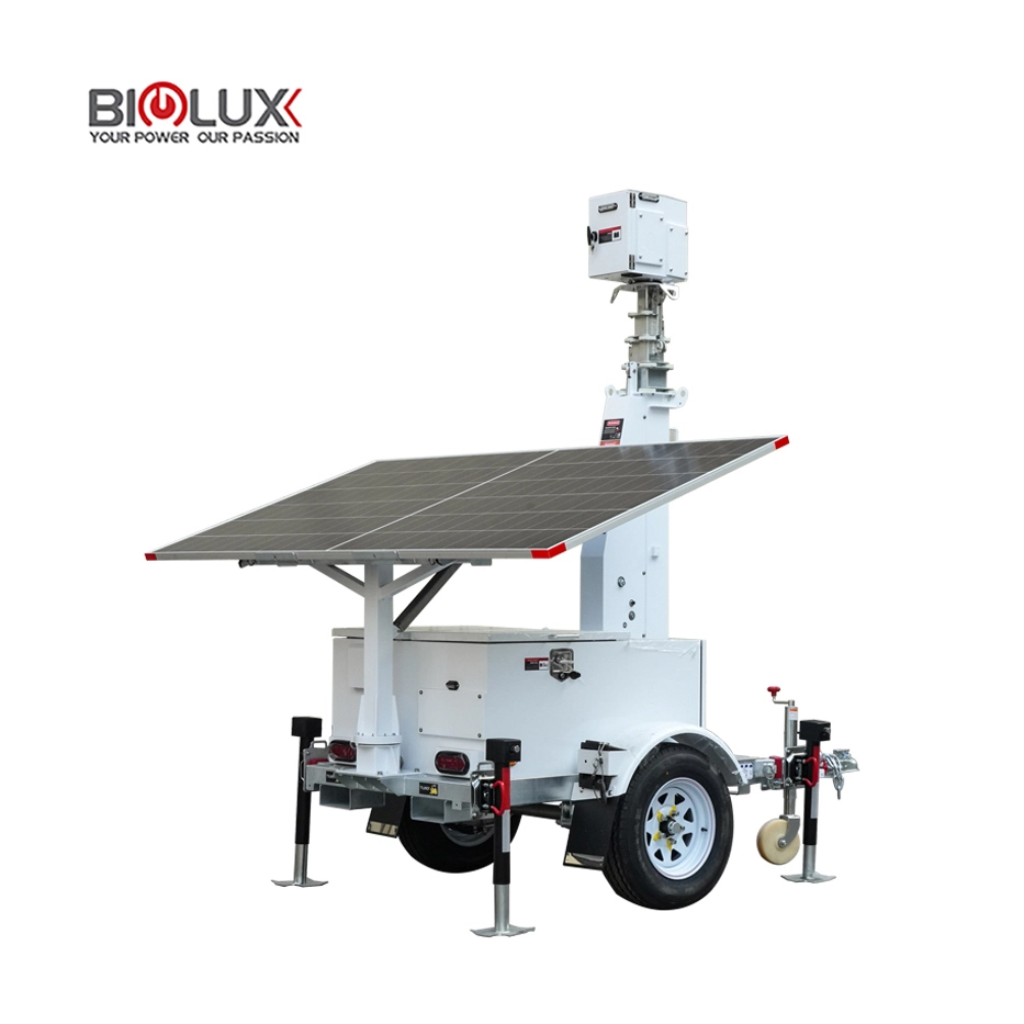 Treler CCTV Suria Kompak HiSITE | Keselamatan Luar Grid Tangkas 1