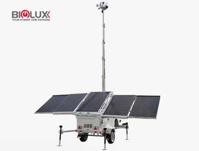 Mobile CCTV Tower Manufacturer, Mobile Security Camera Tower - BIGLUX