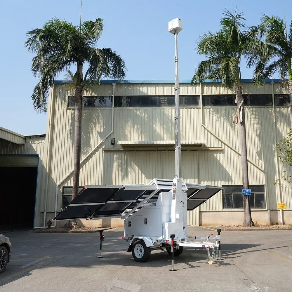 Hot Sale Portable Surveillance Camera Tower for Emergency 3