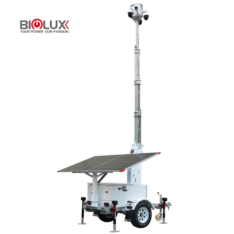 HiSITE Compact Solar CCTV Trailer | Agile Off-Grid Security 1