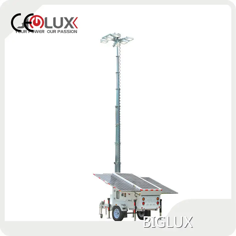 Safe to Use Portable Solar Light Tower Manufacturer for Mining & Oil 1