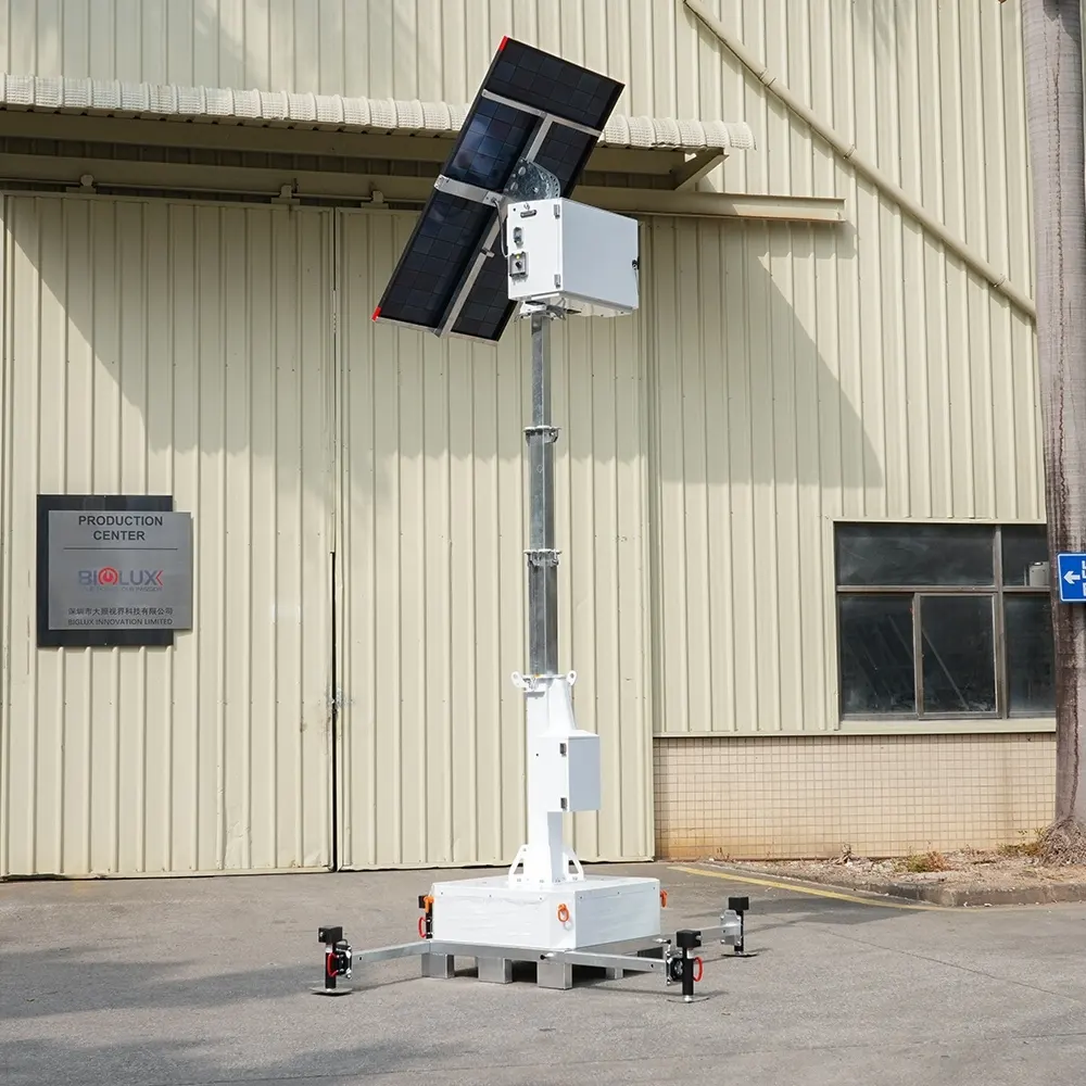 Mobile CCTV Tower