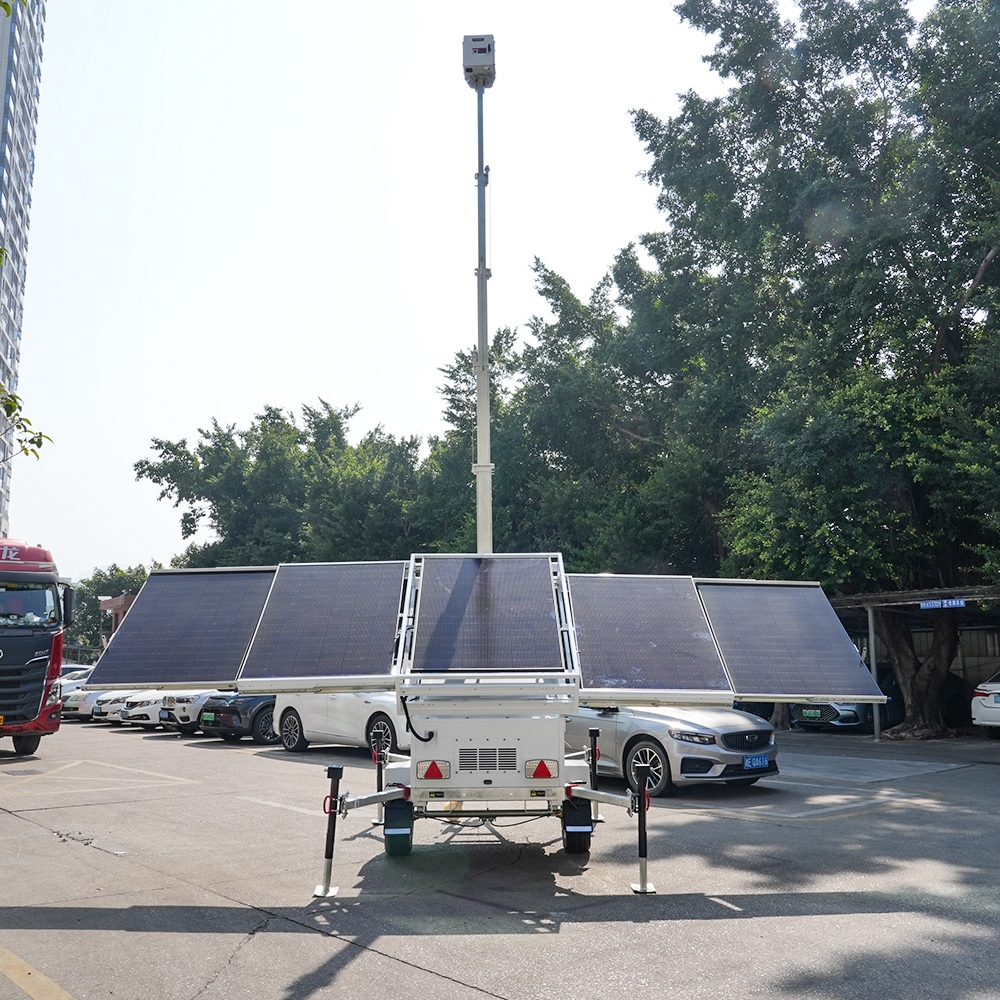 Autarder mobiler Stromanhänger von Histar mit 2250-W-Solarpaneelen für den Bergbau 10