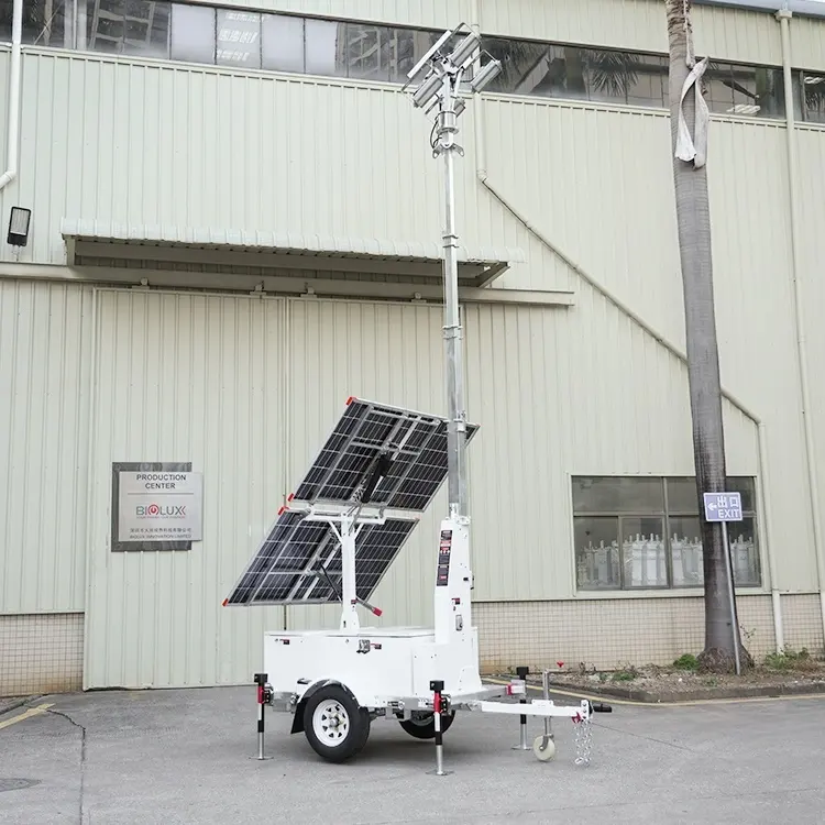 For Logistic Center Mobile Lighting Tower Manufacturers by BIGLUX 4