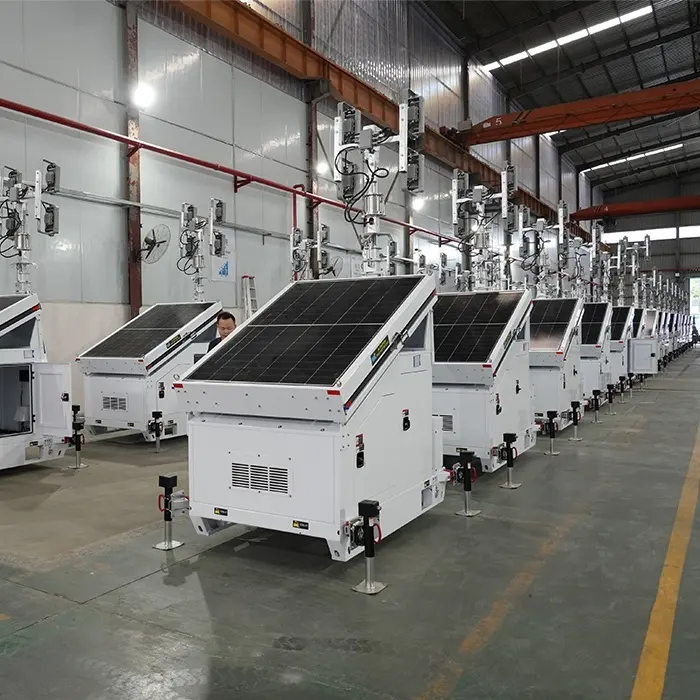 Mobile Solar Light Tower Mobile Light Tower Series 6