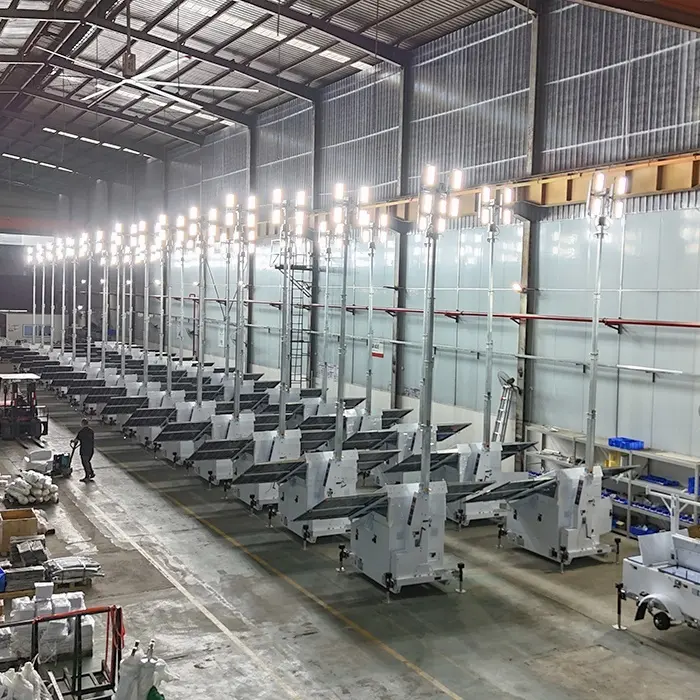 Mobile Solar Light Tower Mobile Light Tower Series 7