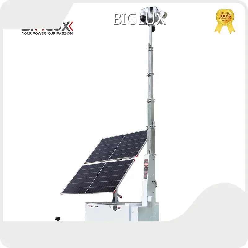 Safe to Use Mobile Security Camera Tower for Agriculture 1