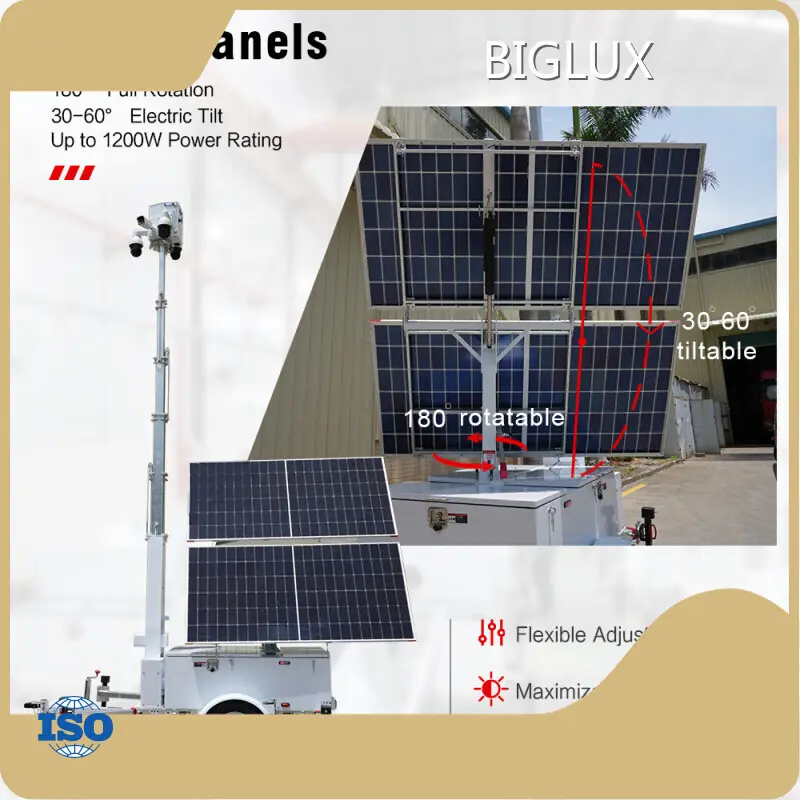 Solar Surveillance Trailer by BIGLUX 1