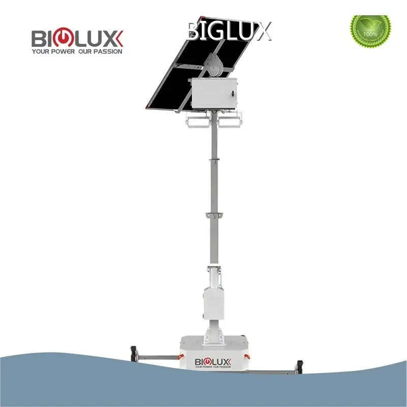 Durable Portable Solar Light Tower for Agriculture 1
