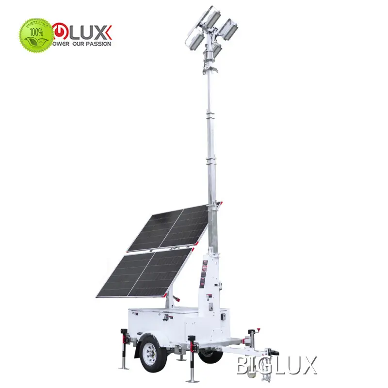 Mobile Solar Light Tower Mobile Lighting Tower for Sale for Mining & Oil Factory 1