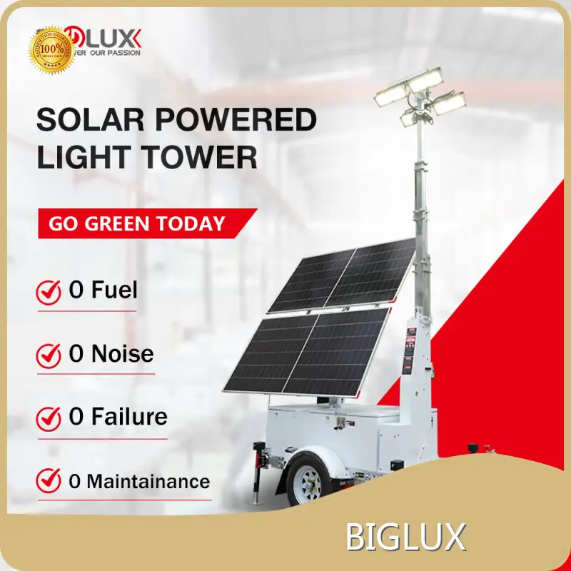 Led Portable Light Tower with Custom Services for Logistic Center 1
