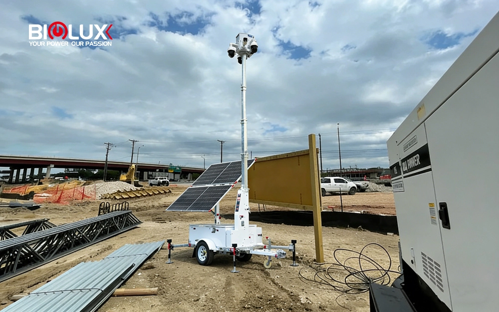  Solarer Überwachungsturm