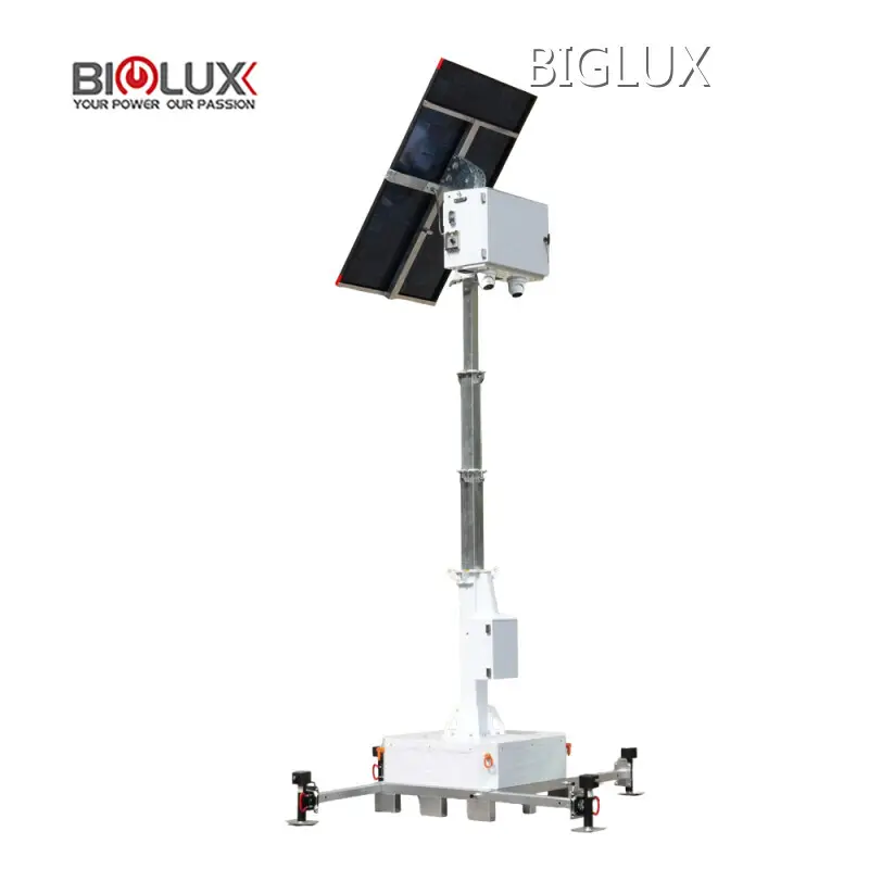 Solar Surveillance Tower
