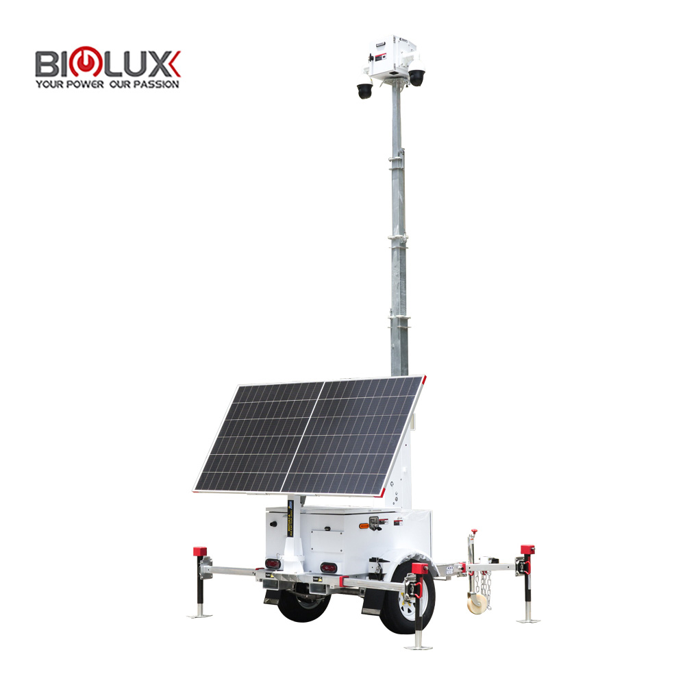 HiSITE Solar Mobile Surveillance Trailer for Quick Deployment & Off-Grid Monitoring 2