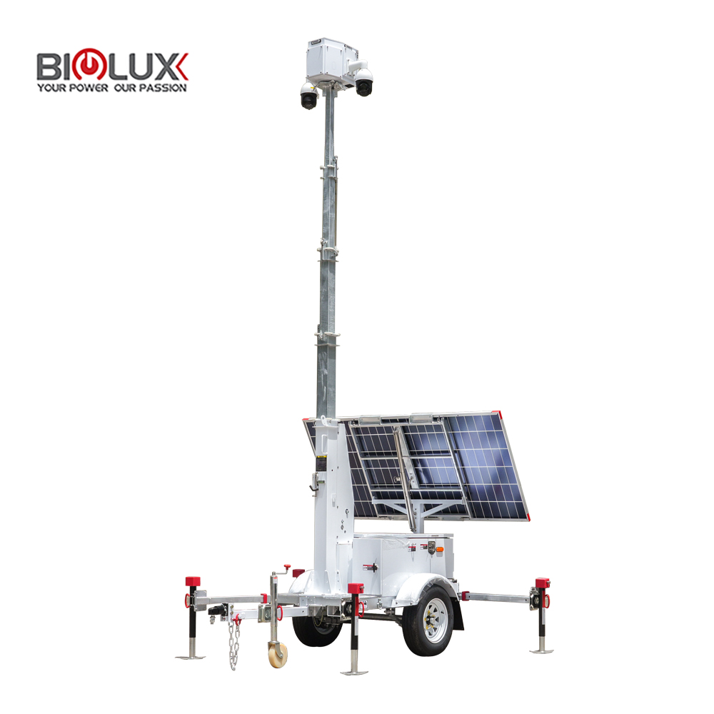 HiSITE Solar Mobile Surveillance Trailer for Quick Deployment & Off-Grid Monitoring 1