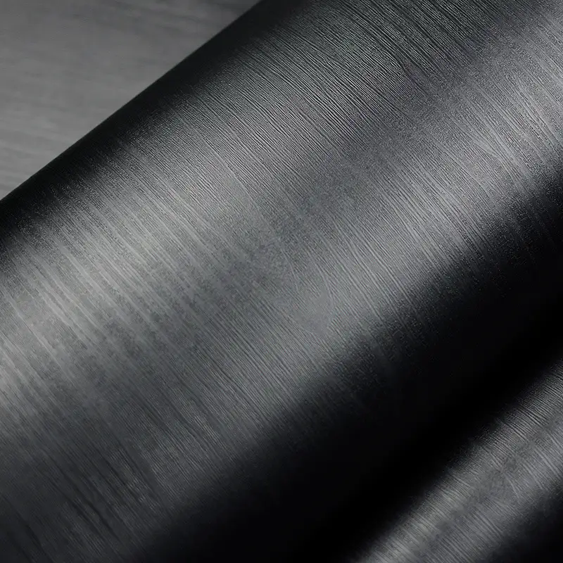dark wood grain film PVC sticker interior wallpaper 7