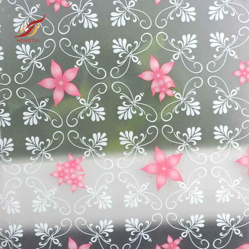 green bamboo privacy vinyl sticker frosted window film 7