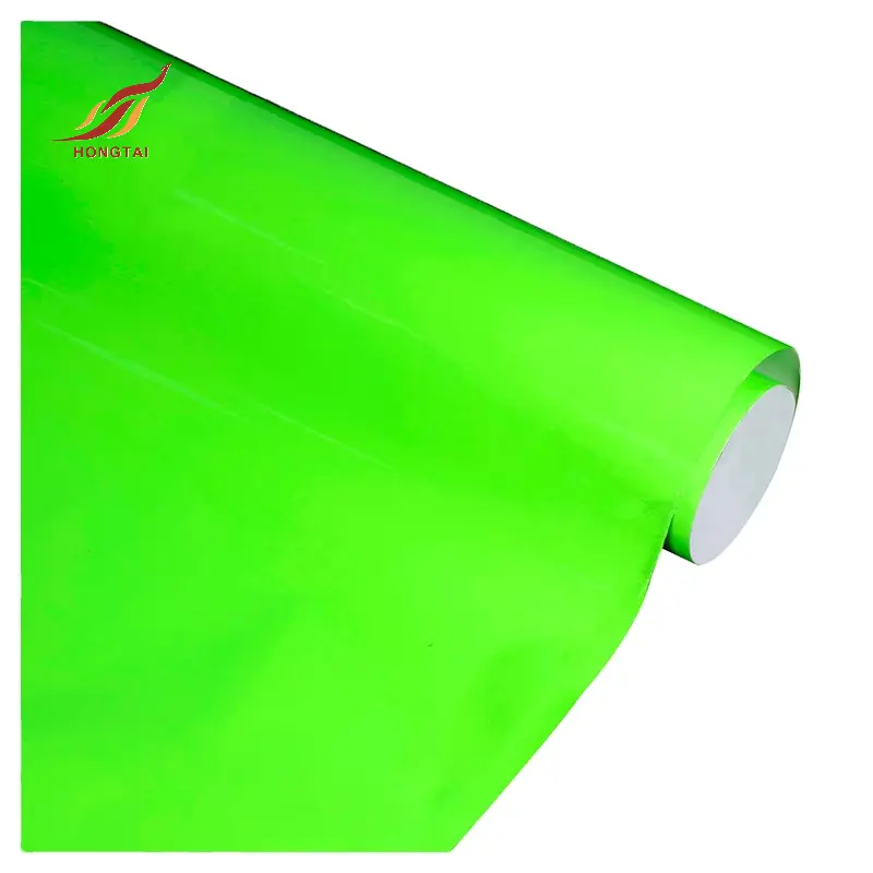 Fluorescent Green Vinyl Roll Brand 5