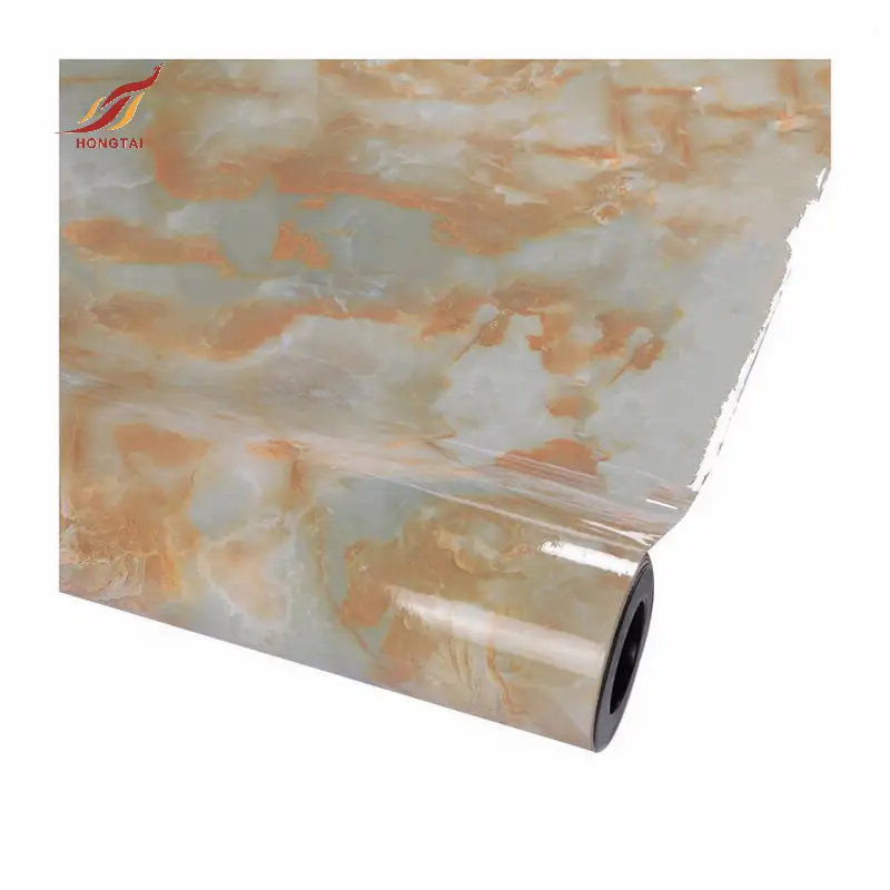 genuine sude furniture wrapping films marble vinyl roll 5