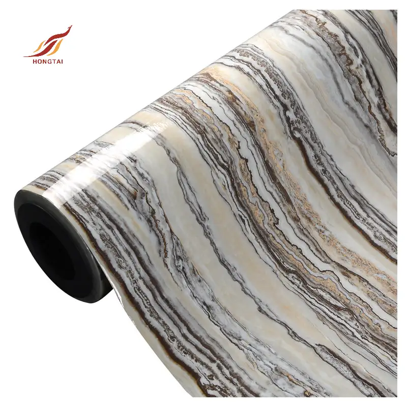 genuine sude furniture wrapping films marble vinyl roll 4