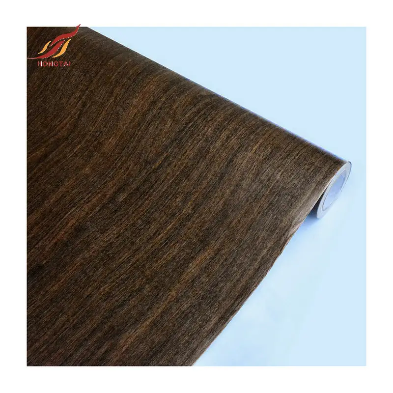 brown wooden grain vinyl sticker 3d wallpaper rolls 3
