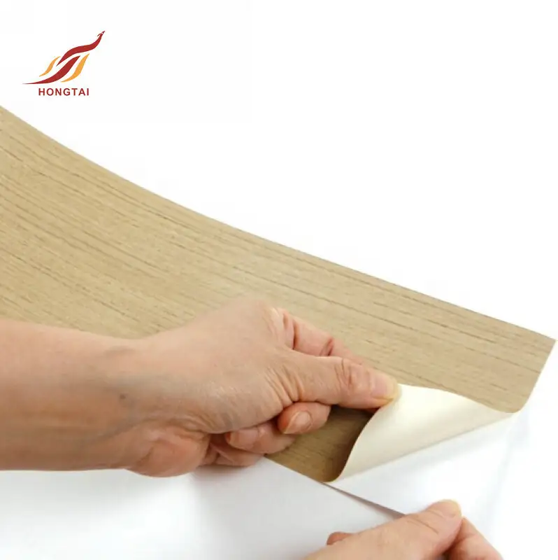 black walnut wood grain paper sticker for interior 6
