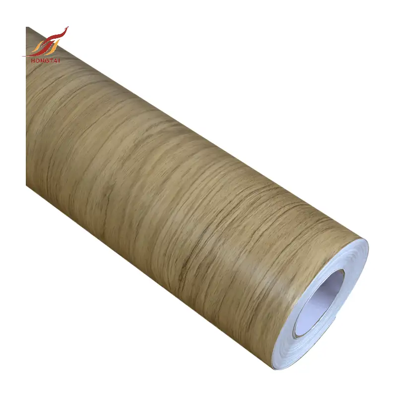 möbel laminat wrap vinyl trä ådring pvc film 8