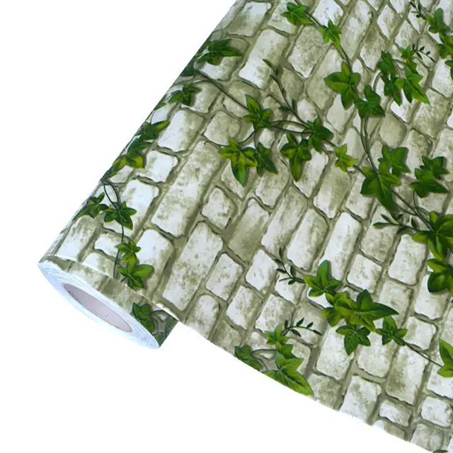 Hotel Restaurant Decoration Brick Self Adhesive Wallpaper 5