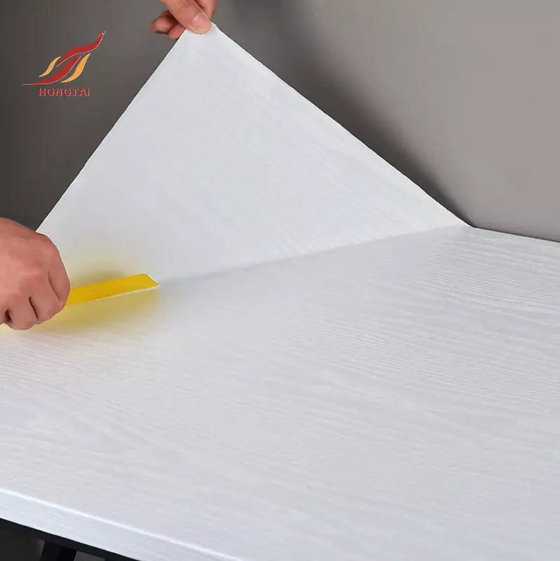 papier peint à grain de bois d'intérieur classique essentiel imperméable à l'eau 6