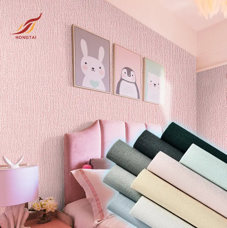 moisture proof solid color pvc sticker adhesive wall 5