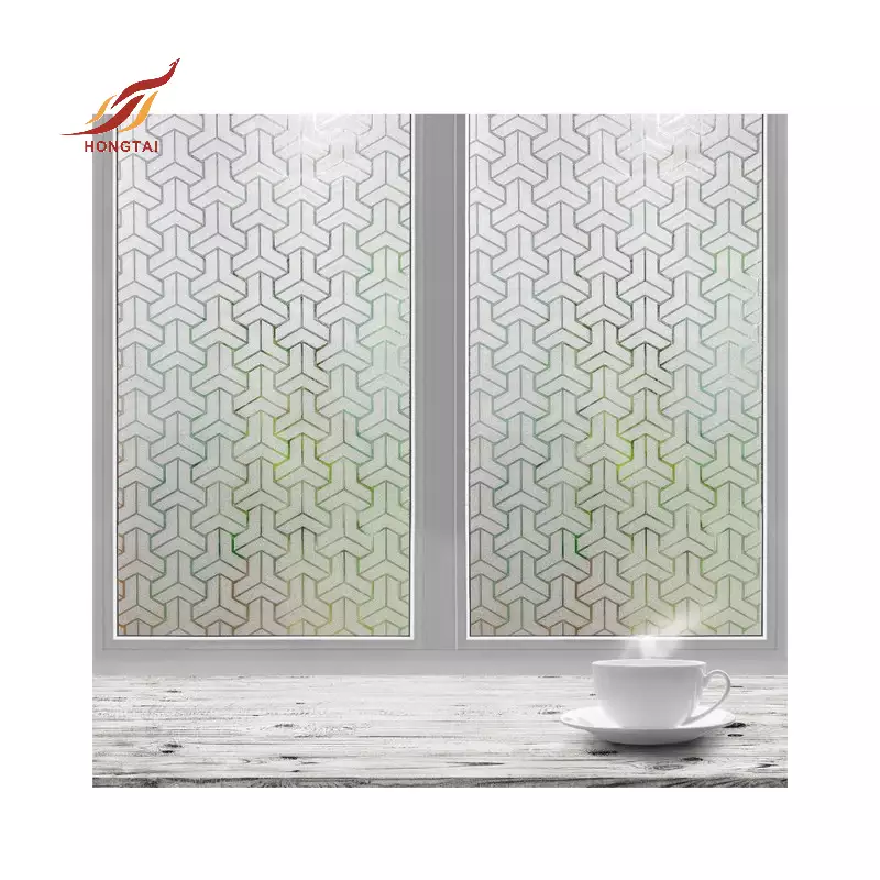 frosted adhesivo decorativos window electrostatic glass film 4