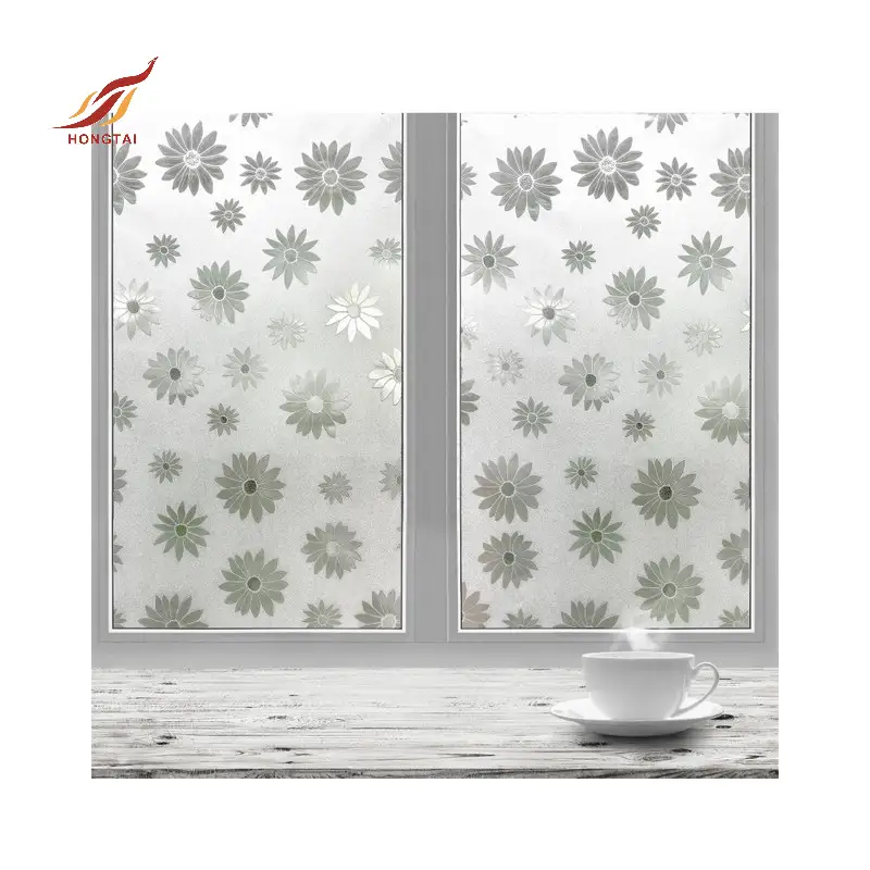 frosted adhesivo decorativos window electrostatic glass film 2