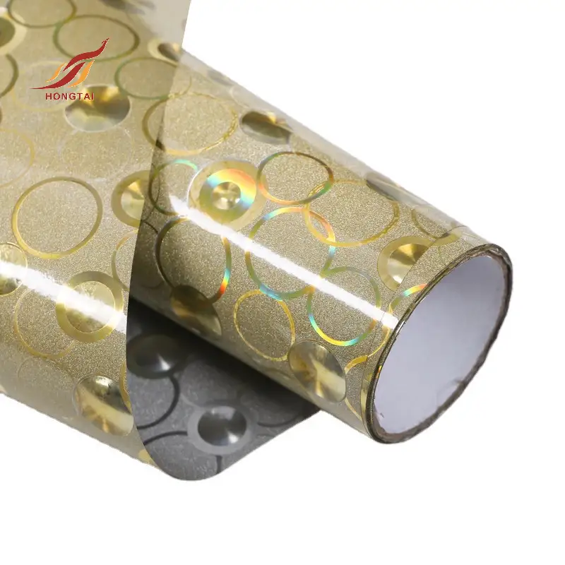 frosted 3d film home decoration gold glitter vinyl 6