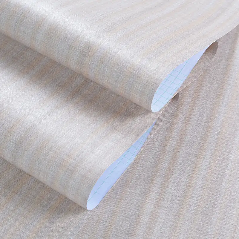 Self adhesive decor wood grain pvc lamination film 5