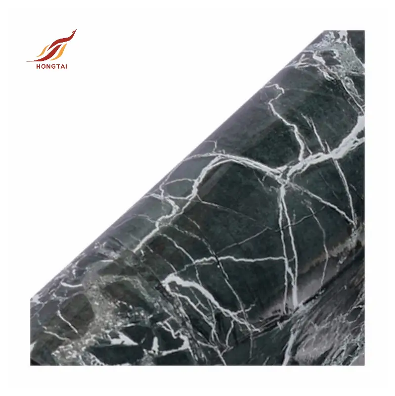 svart med rött Marble Stone Wall vinylpapper 5