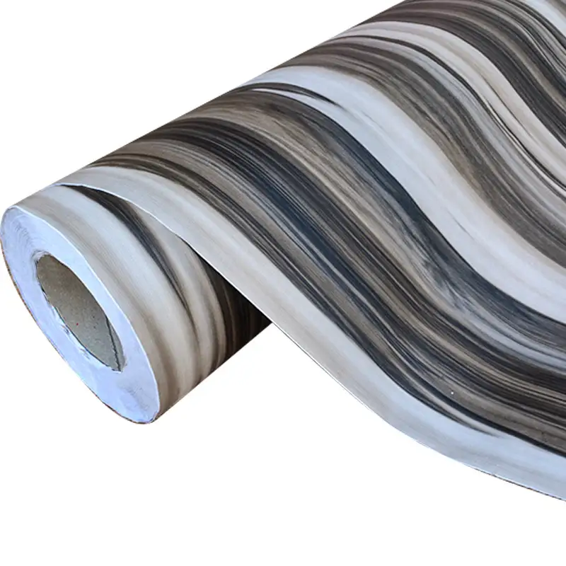 stripe wood texture film self adhesive decor film 5
