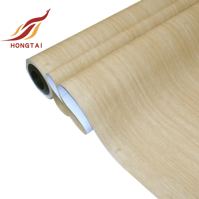 wood grain laminate film heat press PVC sticker 4
