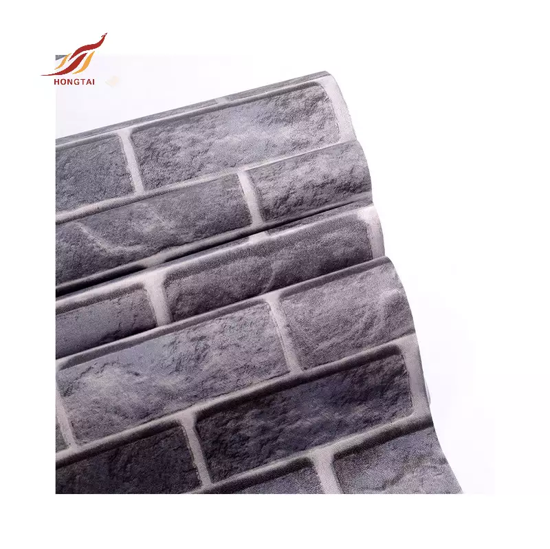 fashion peel and stick 3d brick tile wallpaper 5
