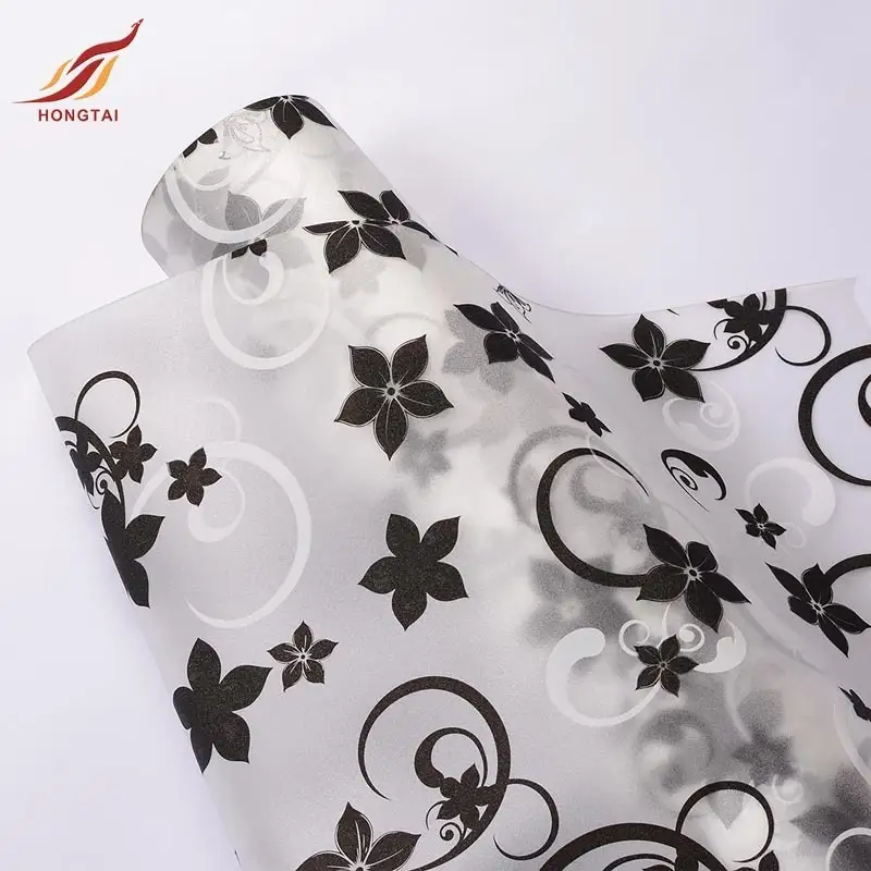 sparkle decorative glass film PVC window sticker 4