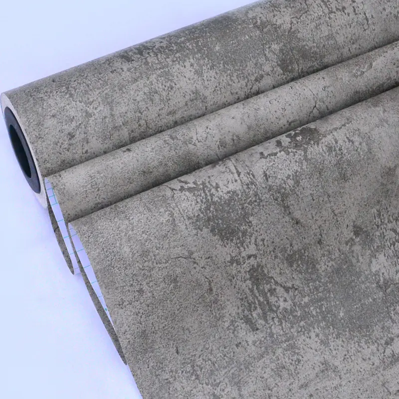 Brand Grey Concrete Vinyl Factory 5